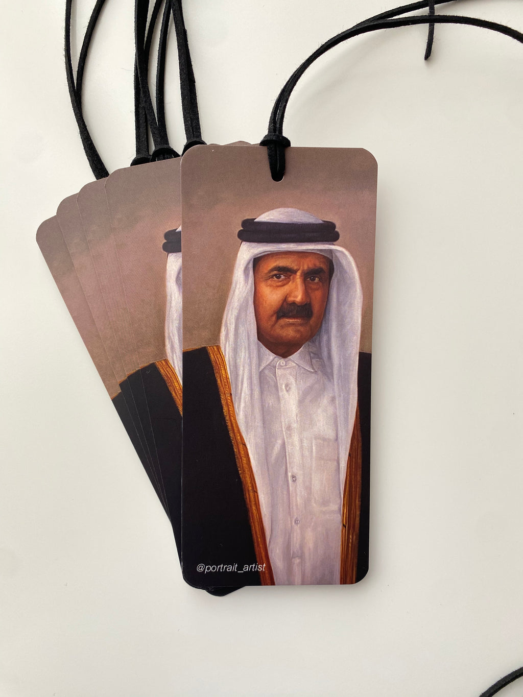 4 H.H Shaikh Hamad Book Mark or Car Accessories